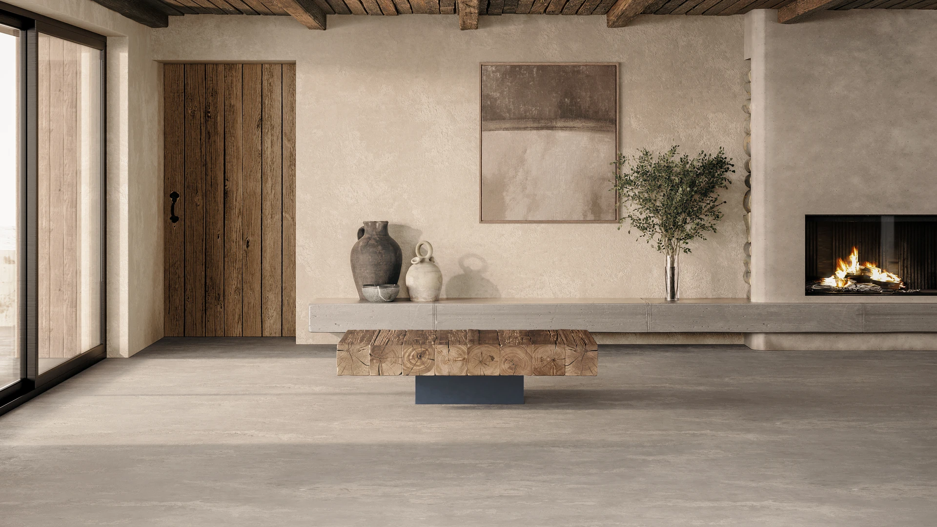 Bonaparte tables basses intérieur chêne brut