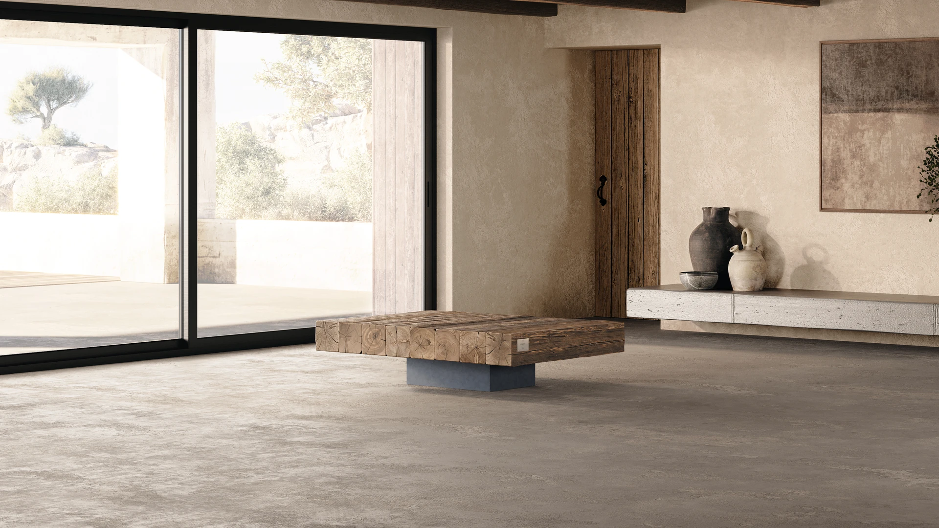 Bonaparte tables basses intérieur chêne brut