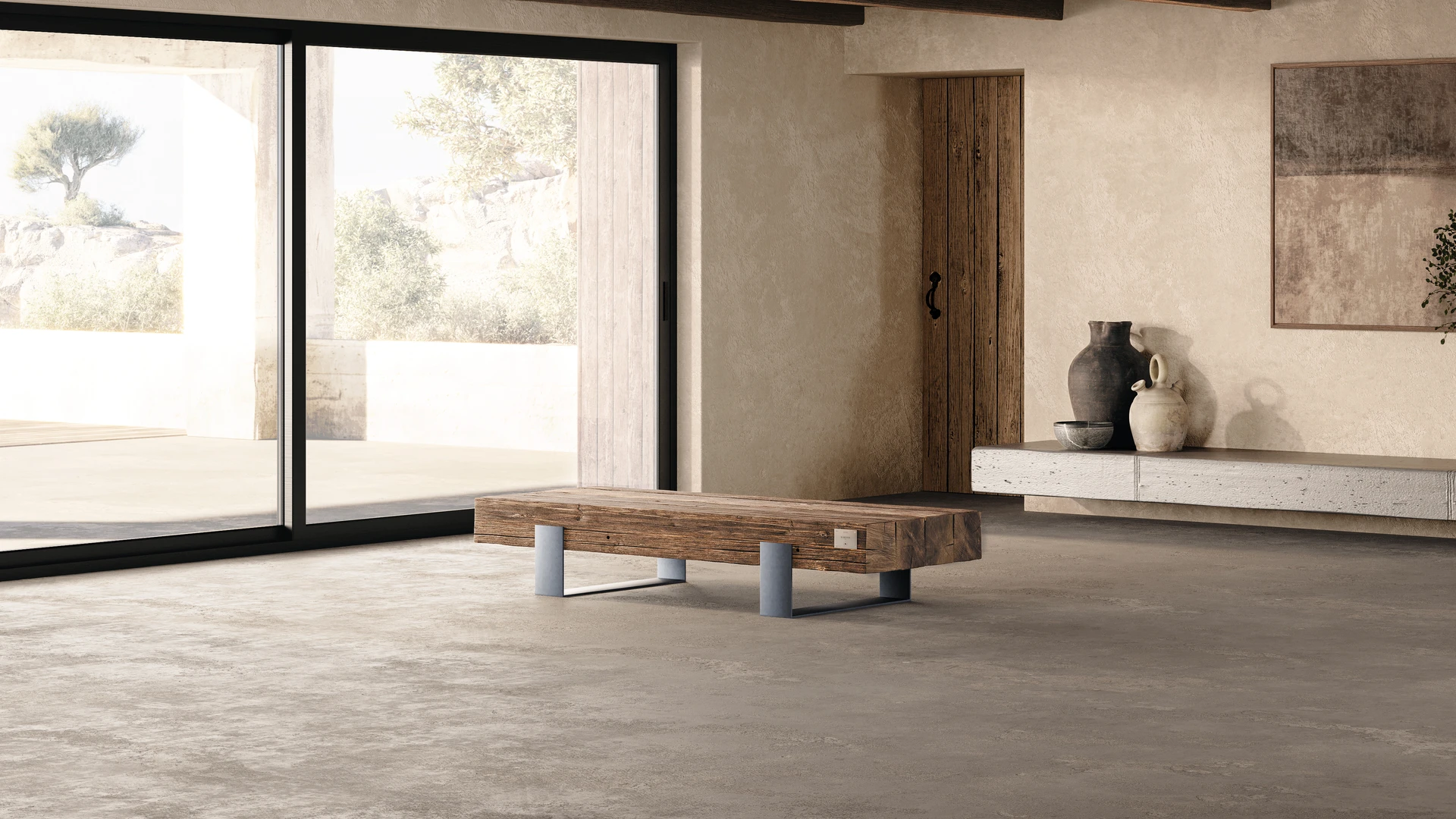 Hugo tables basses intérieur chêne brut