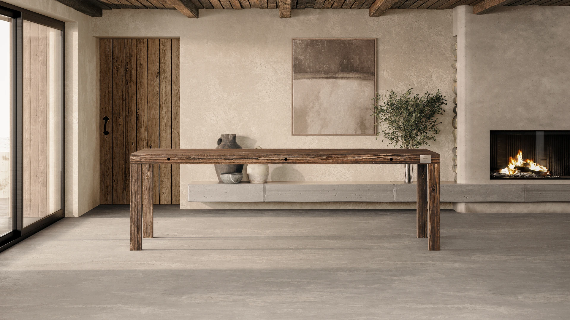 Matisse tables à manger intérieur chêne brut