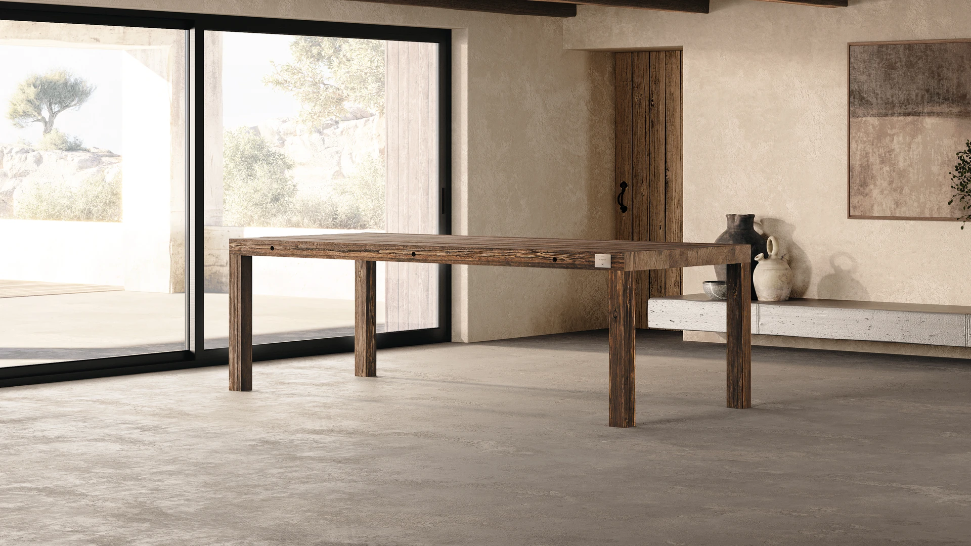 Matisse tables à manger intérieur chêne brut