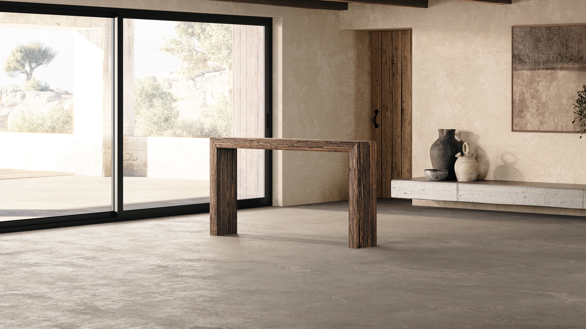 Sartre autre mobilier intérieur chêne brut